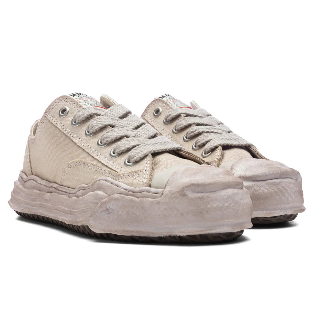 MIHARA YASUHIRO Hank Low Top Sneakers Garment Dye - Brown