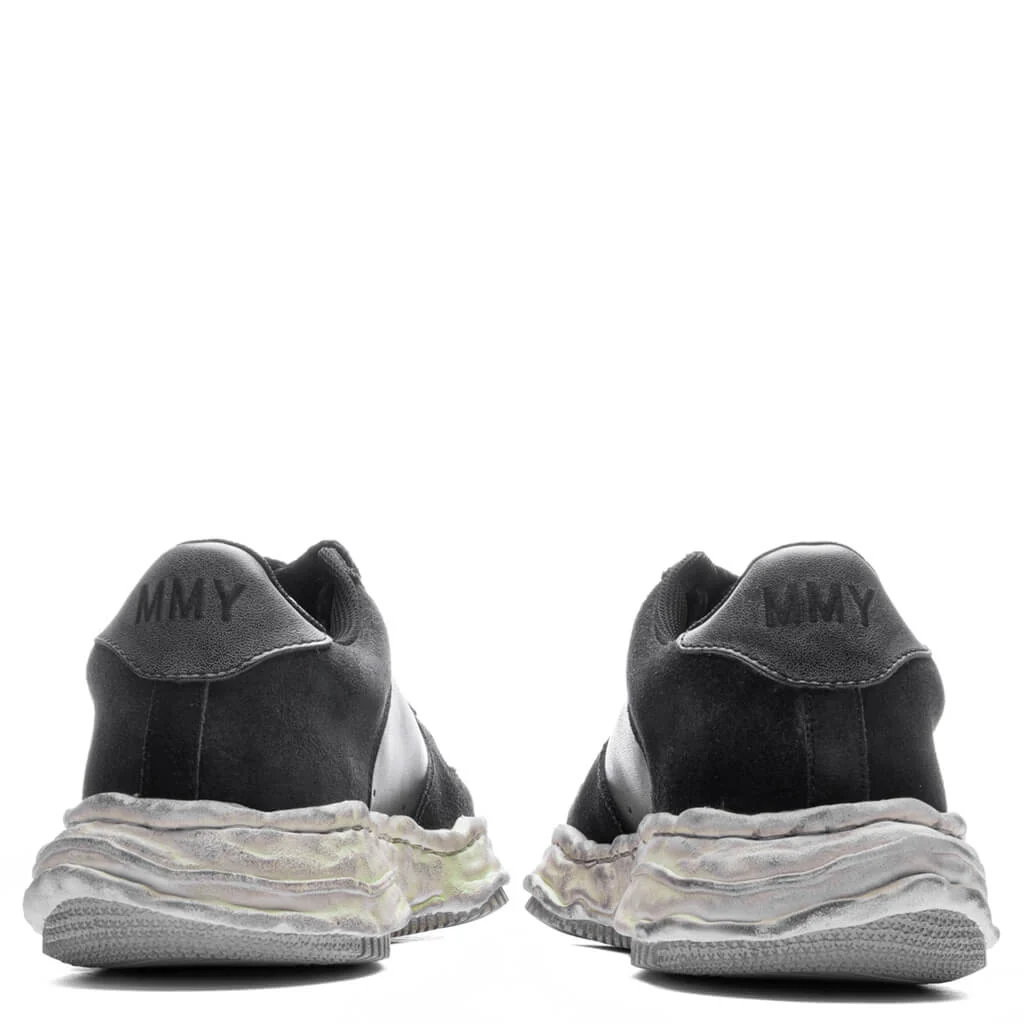 MIHARA YASUHIRO Wayne Low OG Sole Leather Sneaker - Black