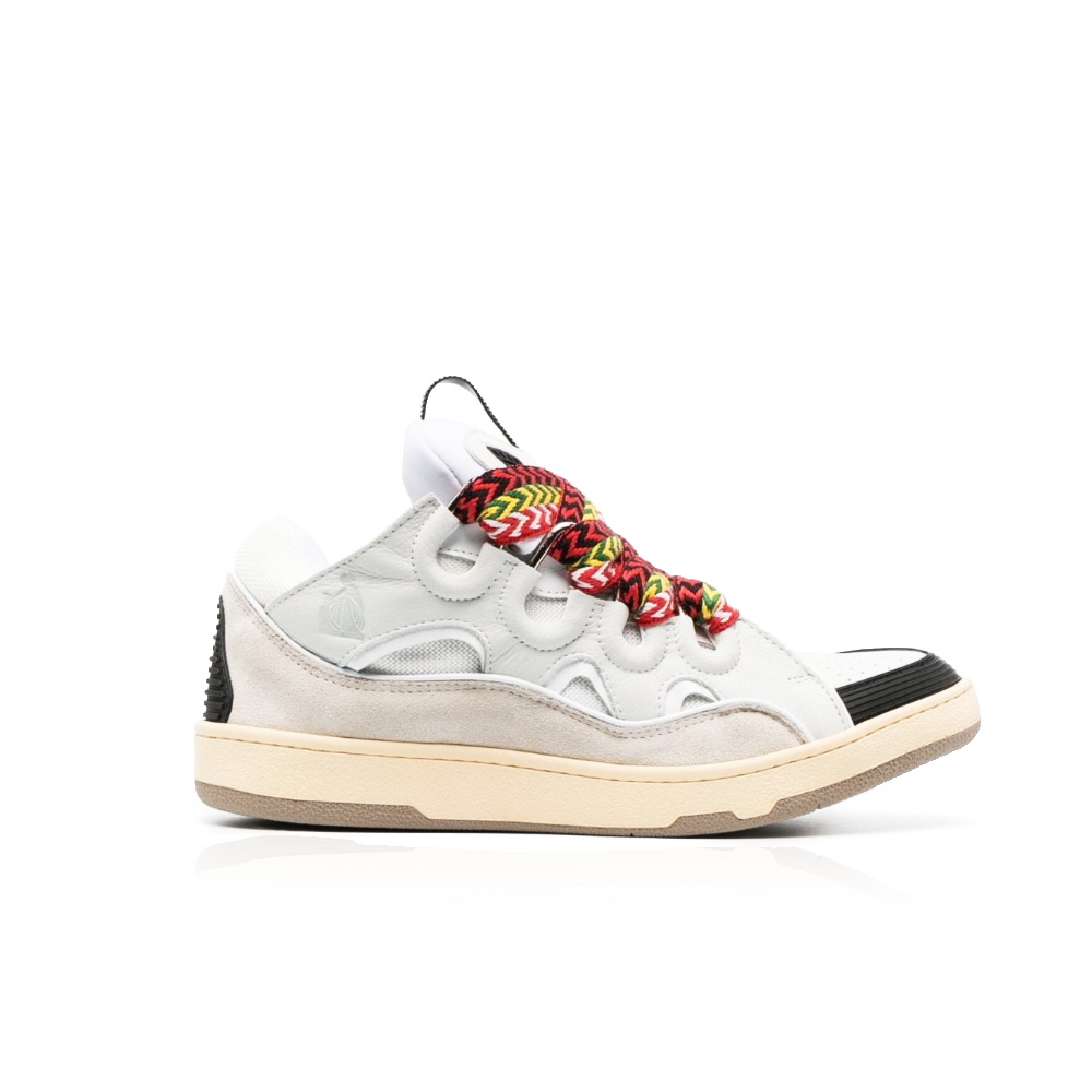 Lanvin LEATHER CURB SNEAKERS