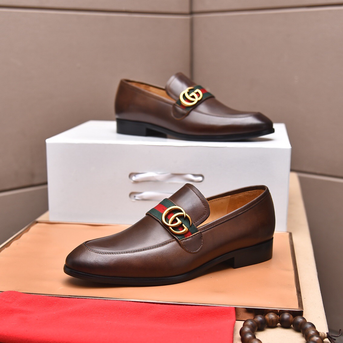 Gucci casual leather shoes