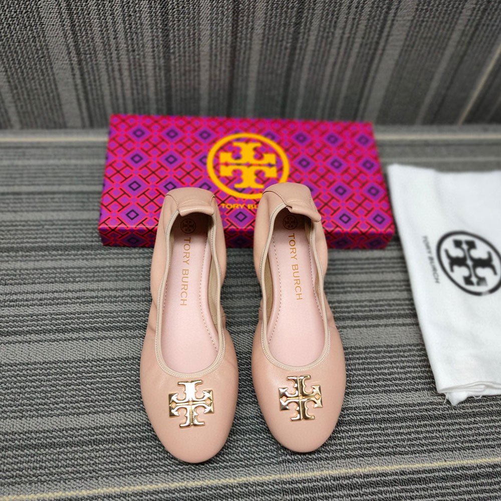 Tory Burch Stylish And Elegant Ballet Flats Sandals Slide