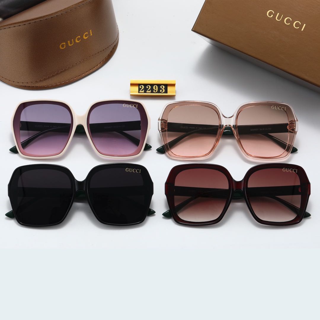 Gucci large frame sunglasses