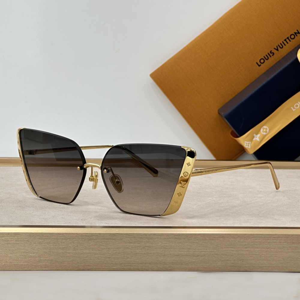 Louis Vuitton LV Metal Frame Sunglasses Top Quality