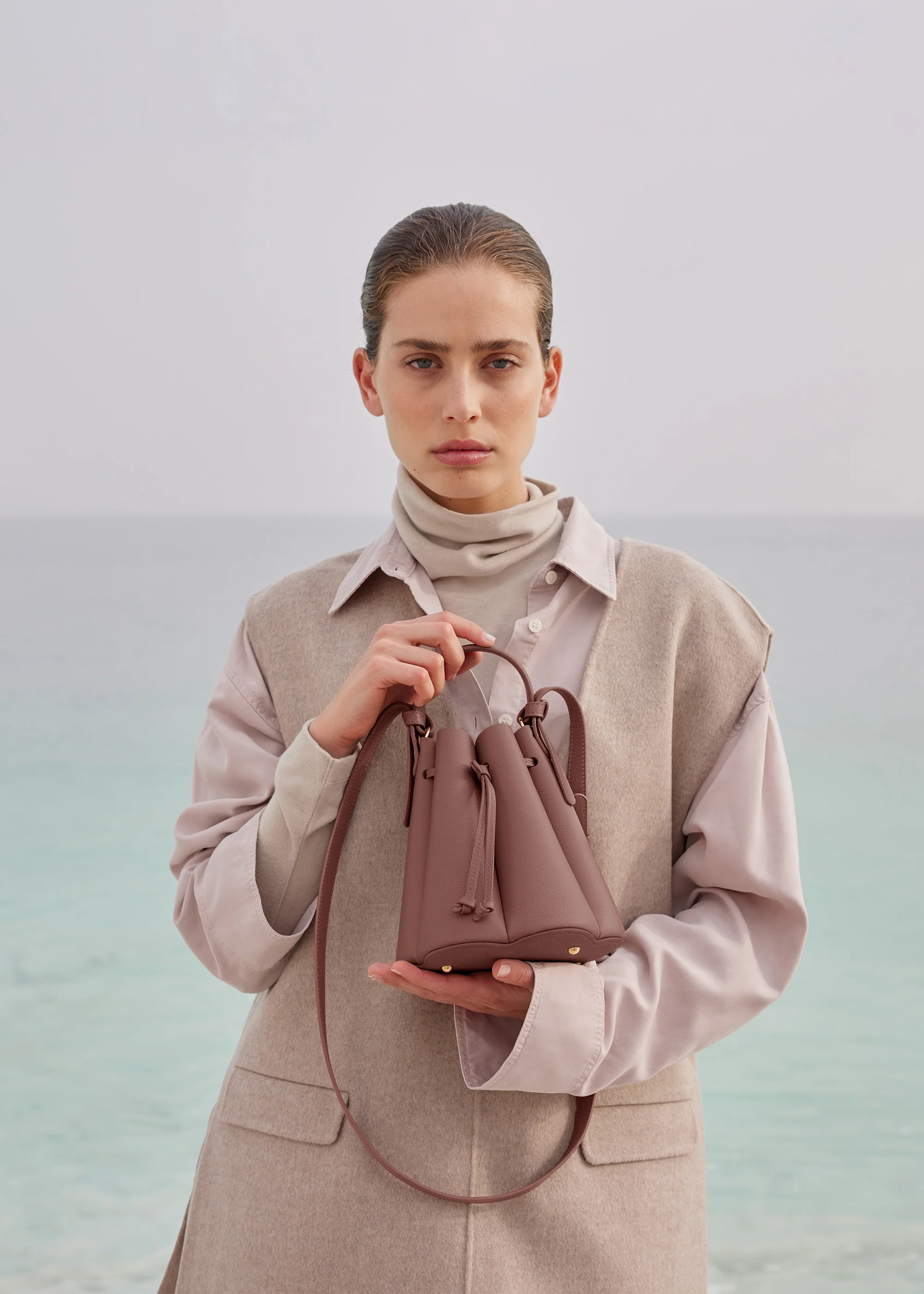 Polène Numéro Huit Mini - Textured Blush