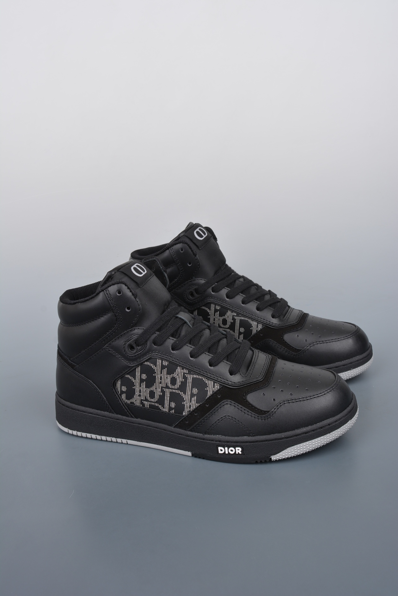 Dior B27 Sneakers High-Top Black (AAA High Quality Version)