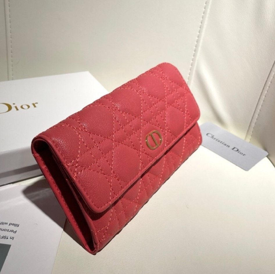 Dior Caro Long Wallet