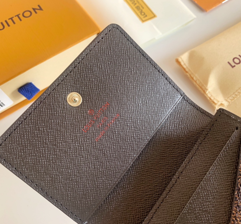 Louis Vuitton Classic coated canvas storage card holder