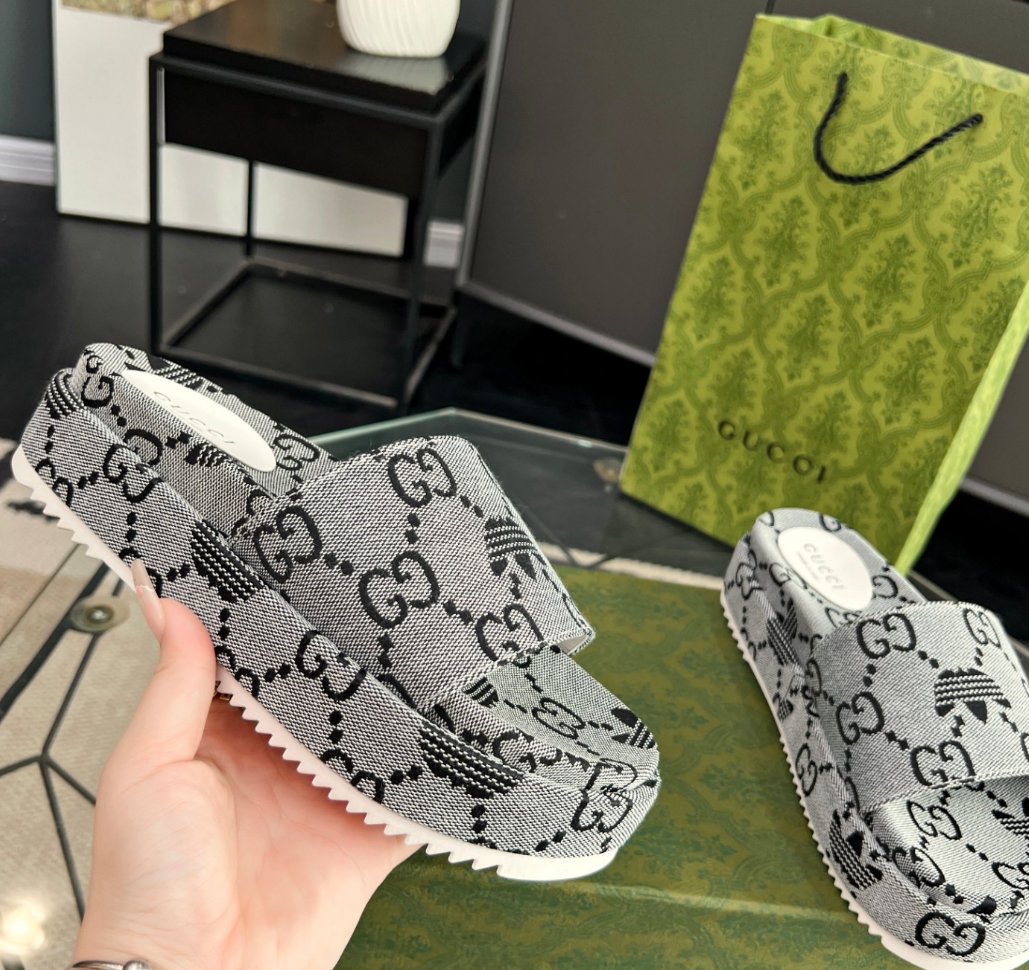 Adidas collaboration classic gray retro canvas slippers