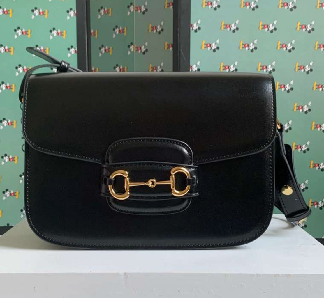 GUCCI 1955 Horsebit Shoulder Bag