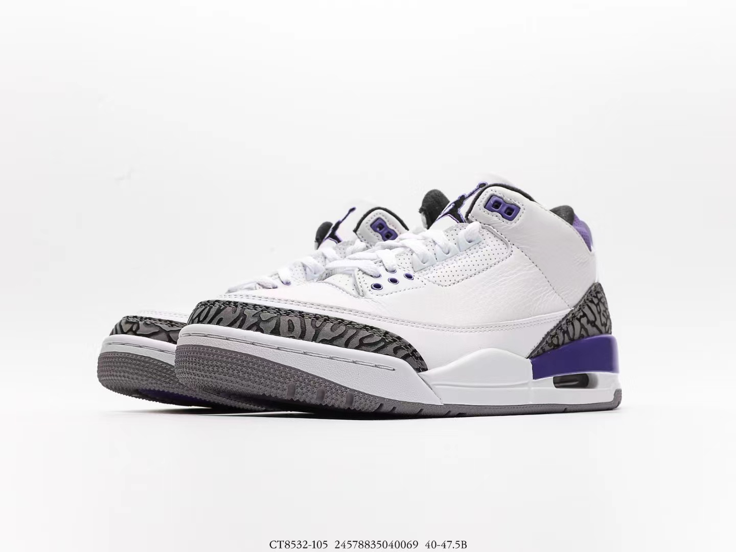 Jordan 3 Retro Dark Iris CT8532-105