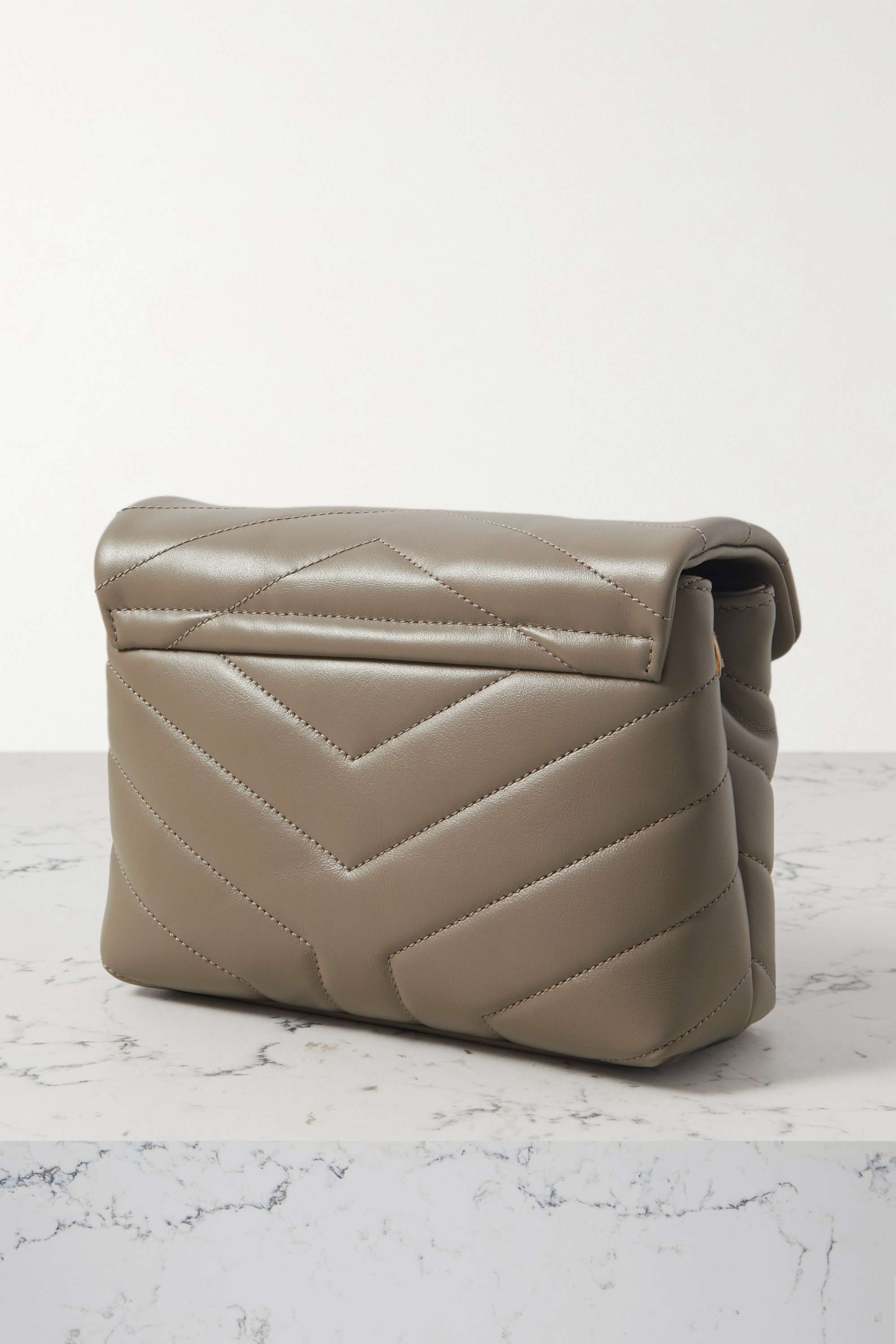 YSL SAINT LAURENT Loulou Toy quilted leather shoulder bag