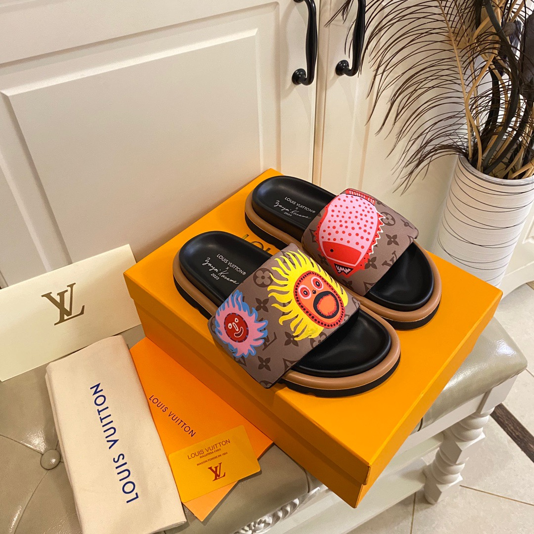 Louis Vuitton LV Pillow Yayoi Kusama Slide Sandal