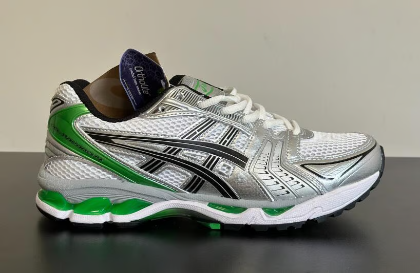 Asics Gel Kayano 14 White Malachite Green