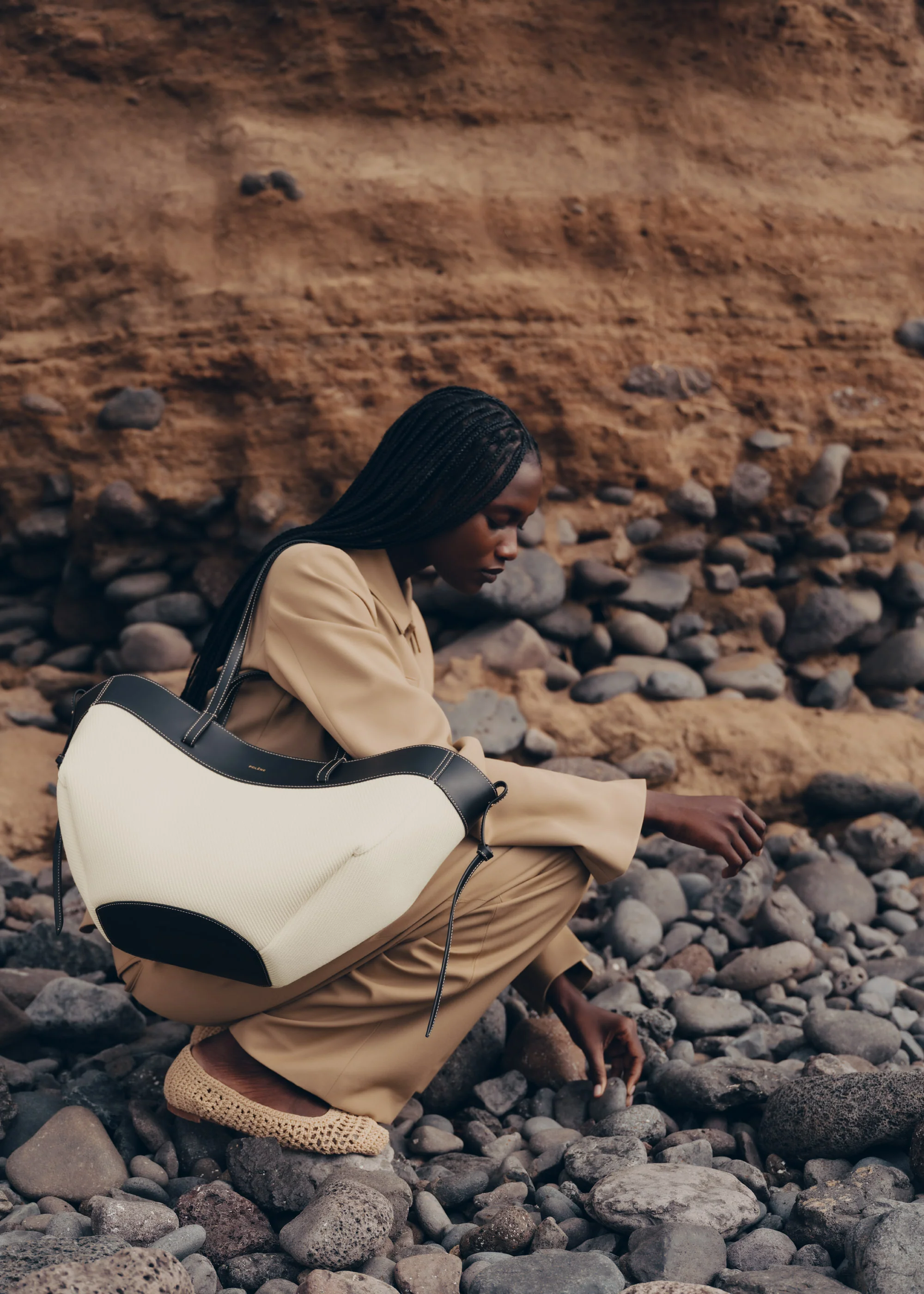 Polène Cyme - Black Canvas