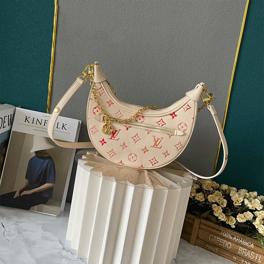 Louis Vuitton LV Old Flower Moon Bag Odeo Small Handbag