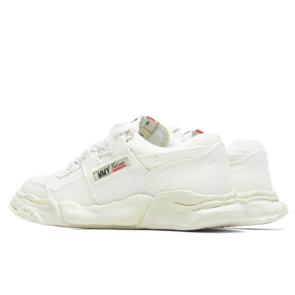 MIHARA YASUHIRO Parker Low OG Sole Canvas Sneaker Perforated - White