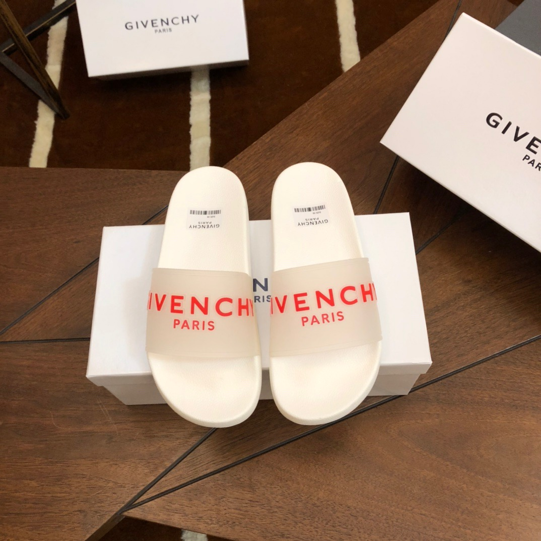Givenchy Rubber Logo flip-flops Slide Sandal