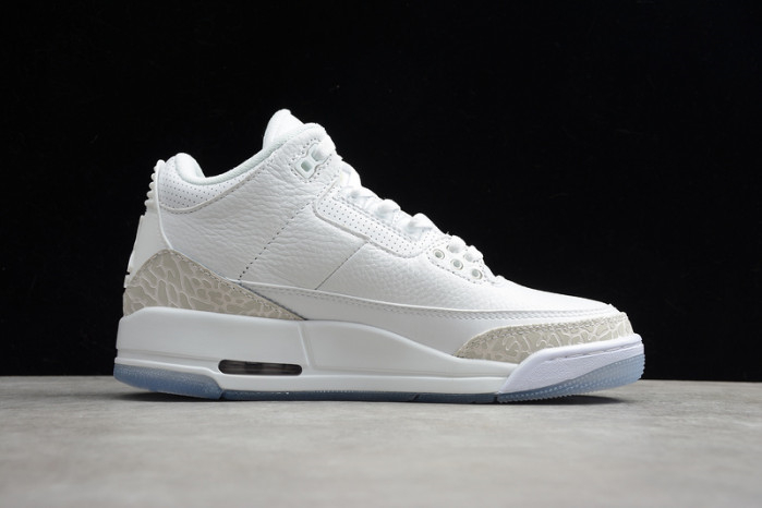 Air Jordan 3 Retro Triple White 136064-111
