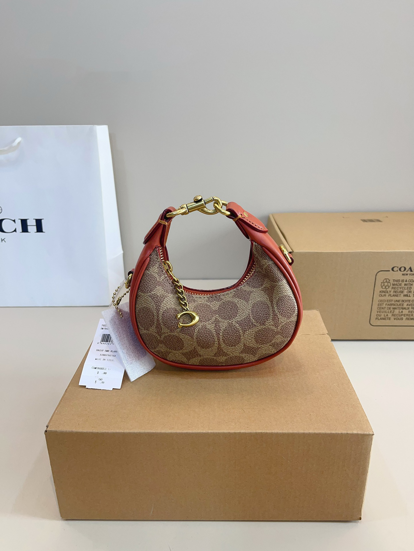 Coach new mini tote