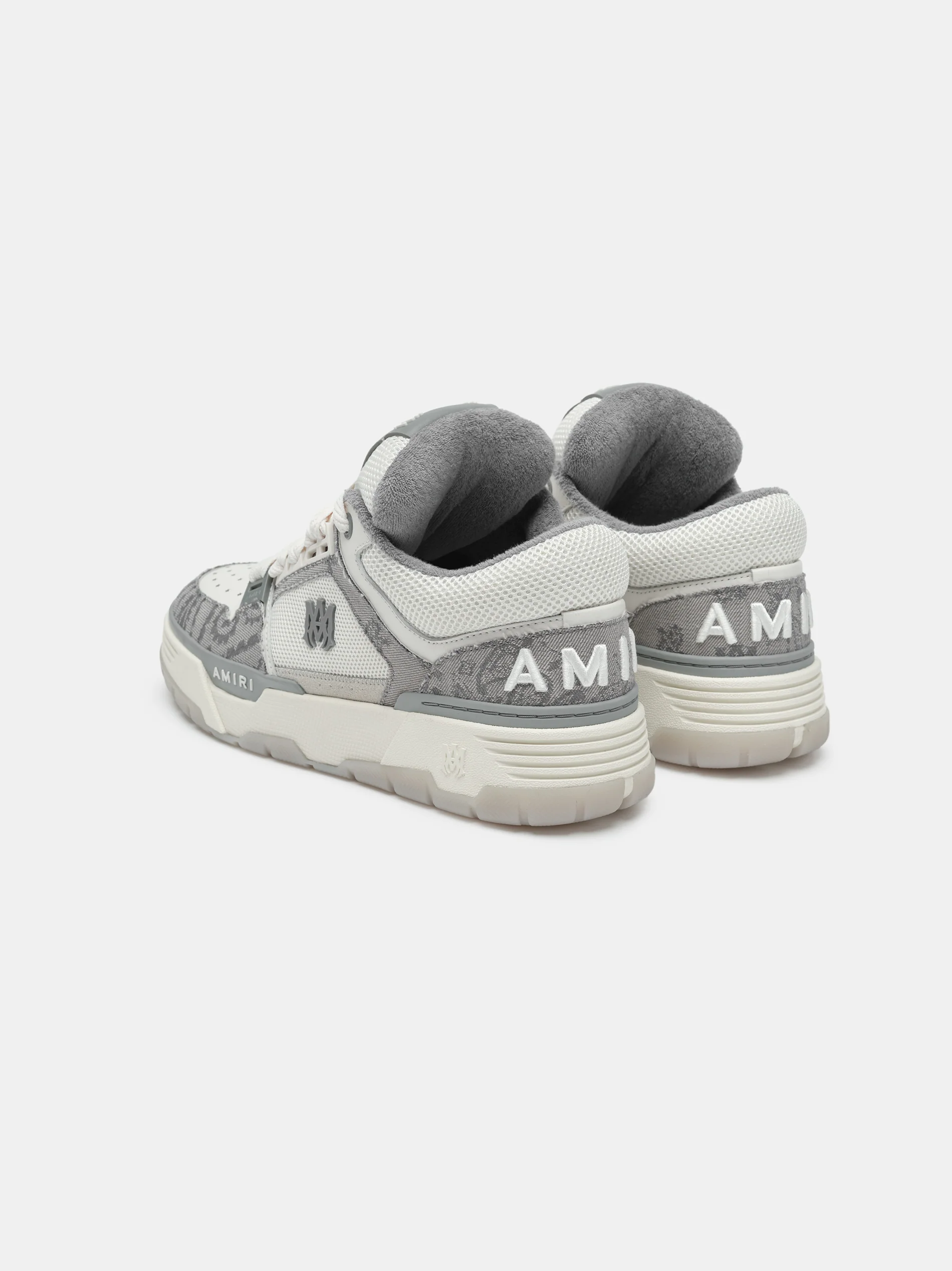 AMIRI BANDANA DENIM MA-1 - Grey