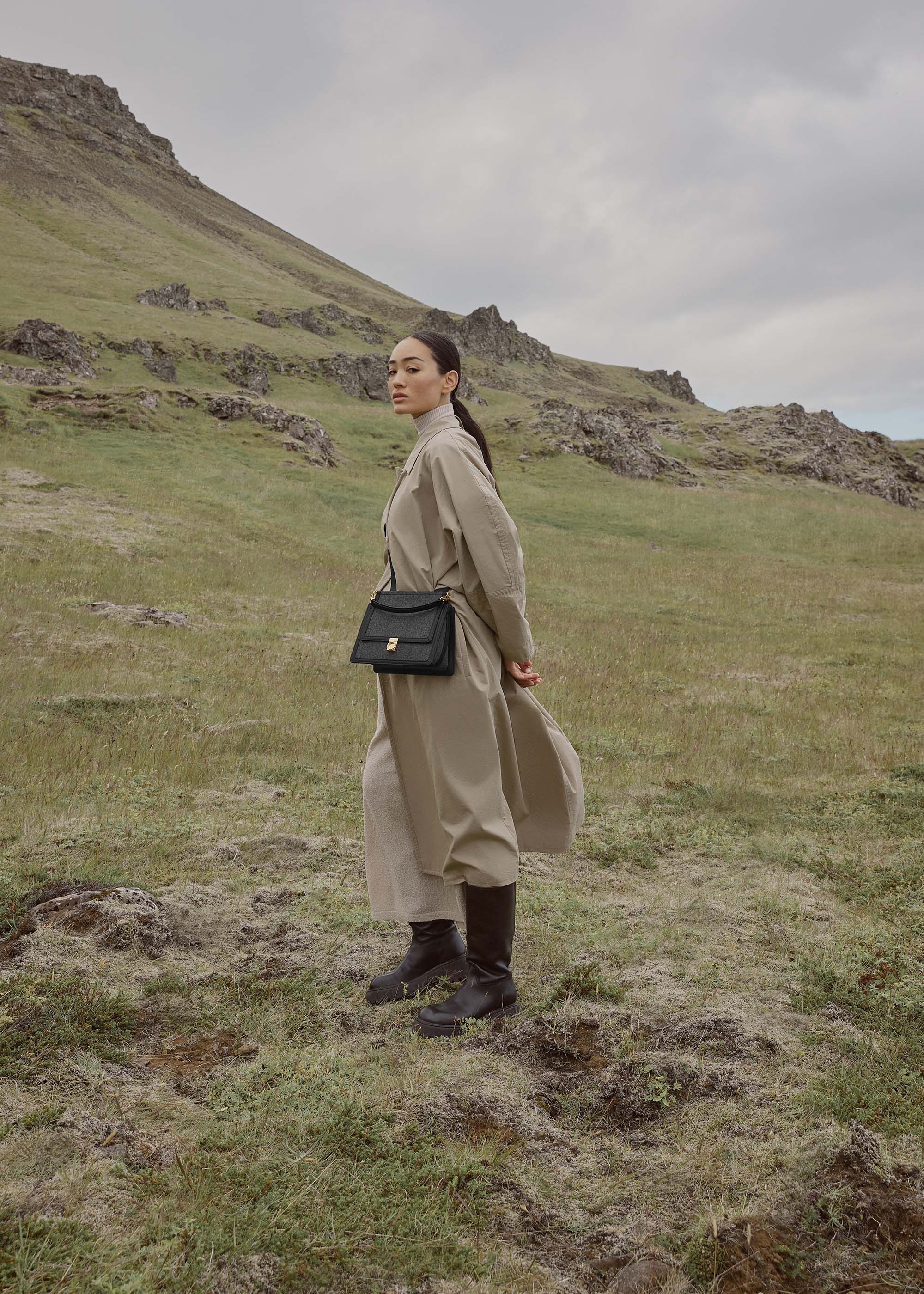 Polène Numéro Sept - Duo Black Canvas