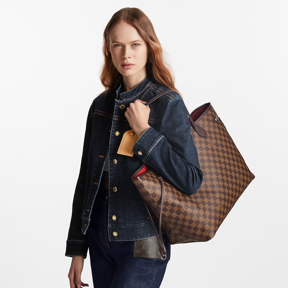 Louis Vuitton LV Neverfull Monogram Damier MM&GM N41357