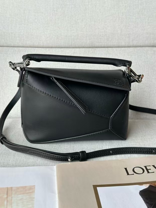 Loewe Cow leather puzzleedge handbag