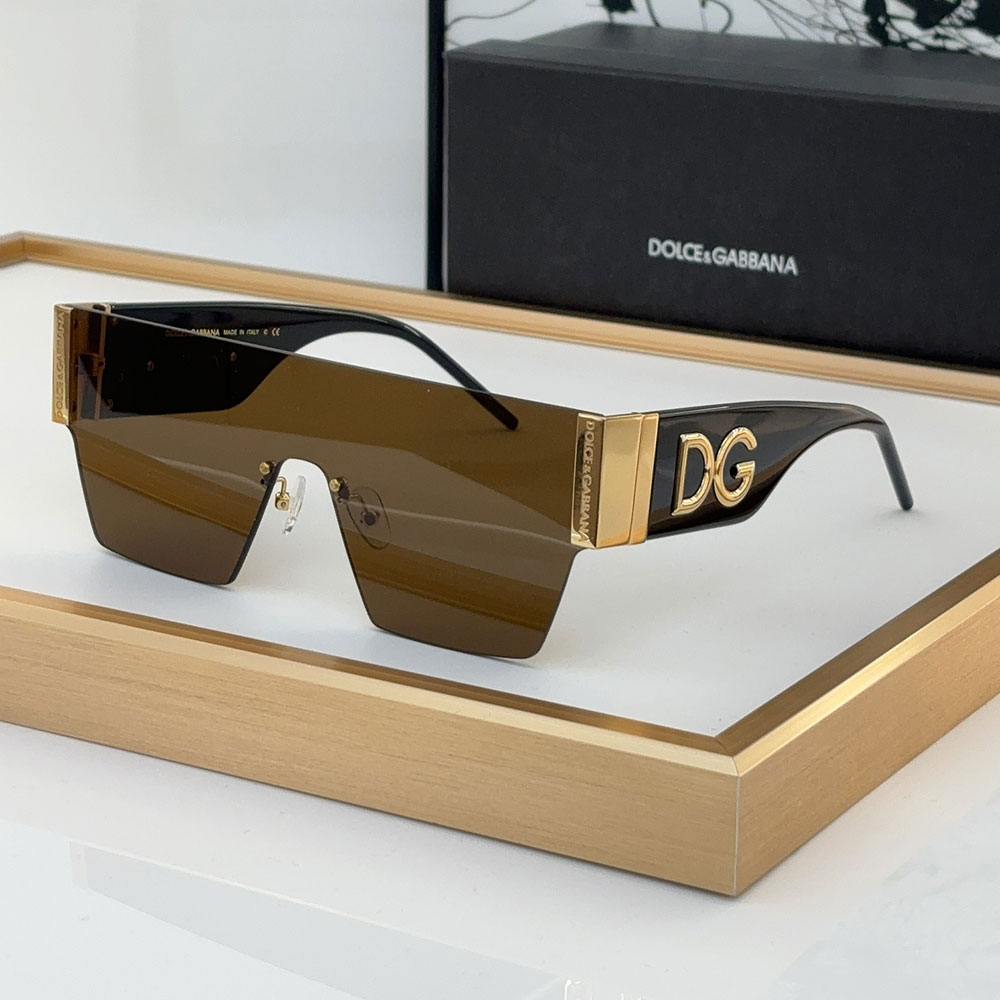 DOLCE & GABBAN DG rimless Sunglasses Top quality