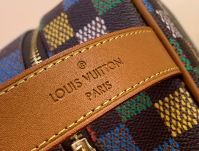 LV New Trendy Fashion Bag Colorful Toilet Bag