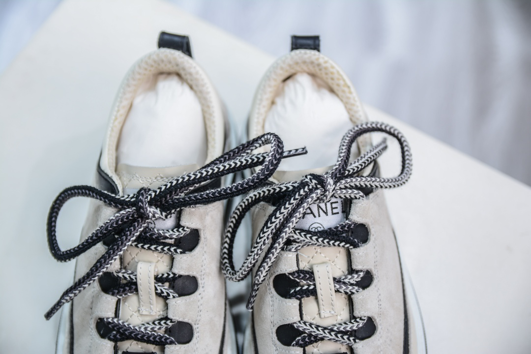 Chanel Milan catwalk platform shoes