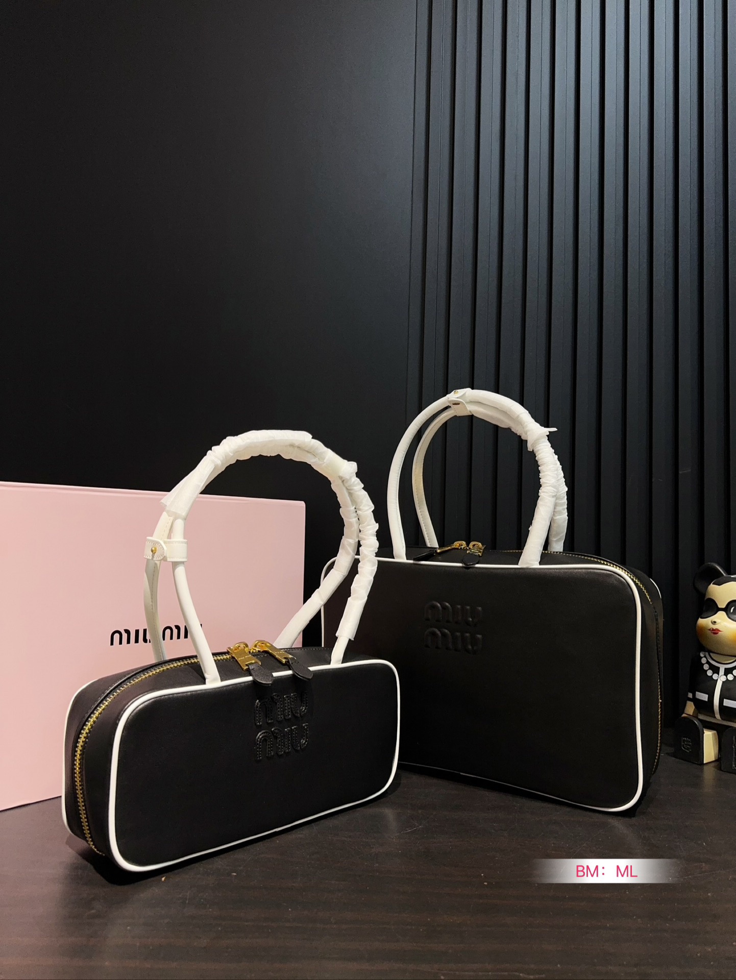 Miu Miu bowling tote