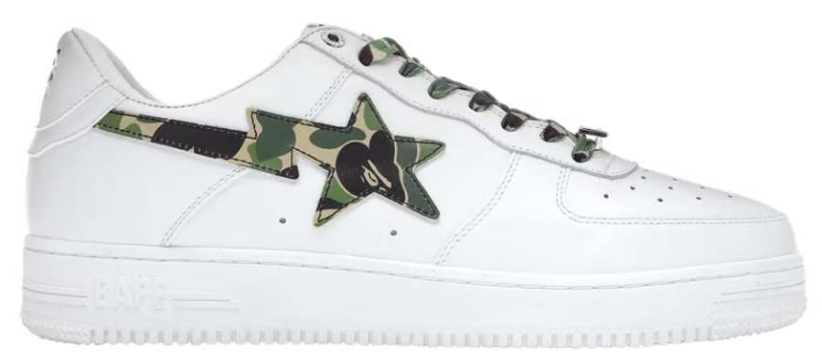 Bapesta Low ABC Camo - Green