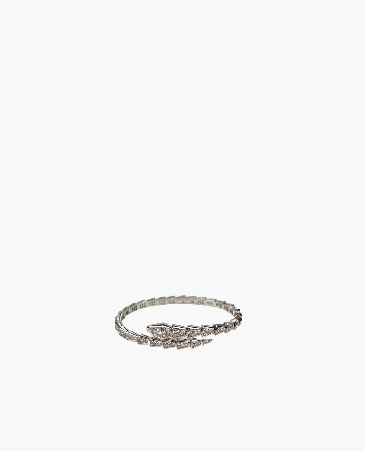 Bvlgari Serpenti Viper Bracelet White Gold