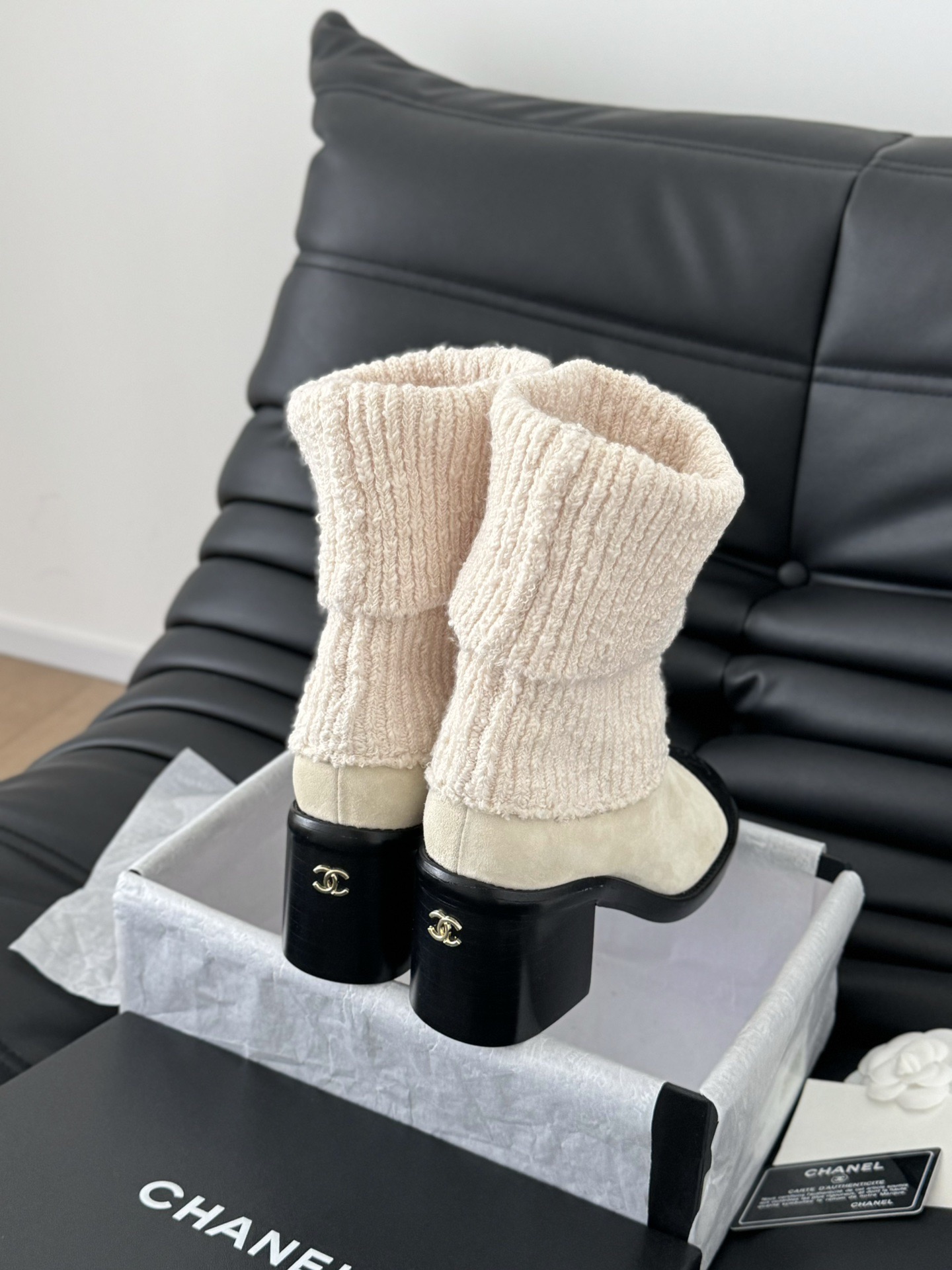 Chanel New Sock Boots