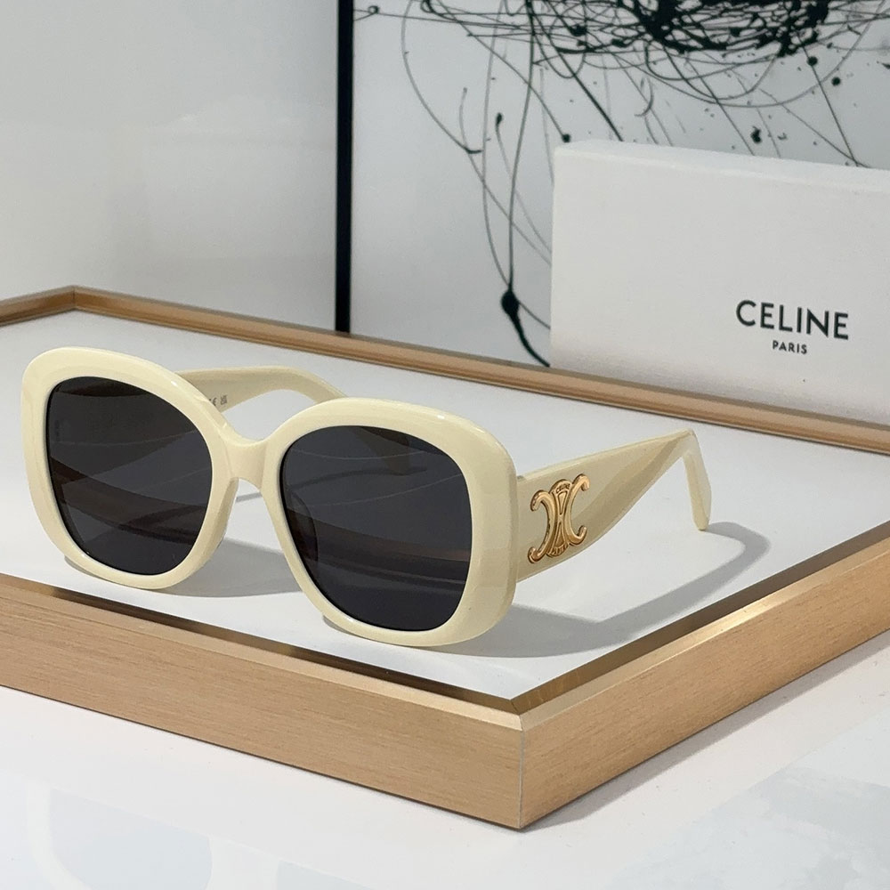 Celine Mirror leg Panel Decoration sunglasses Top quality