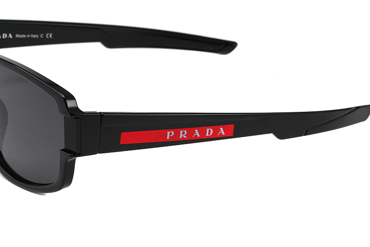 Prada Mirror leg Stereoscopic Sign sunglasses Top quality