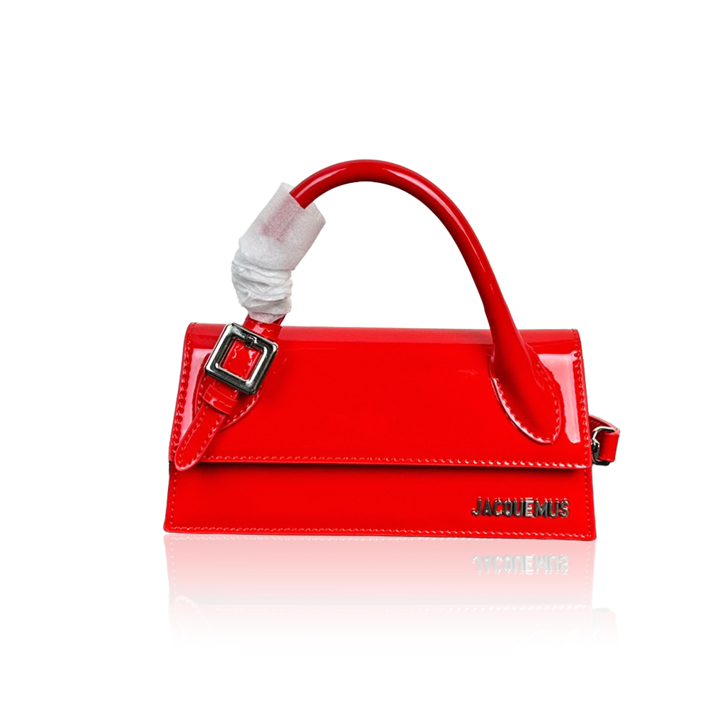 JACQUEMUS Le Chiquito Long Boucle leather shoulder bag