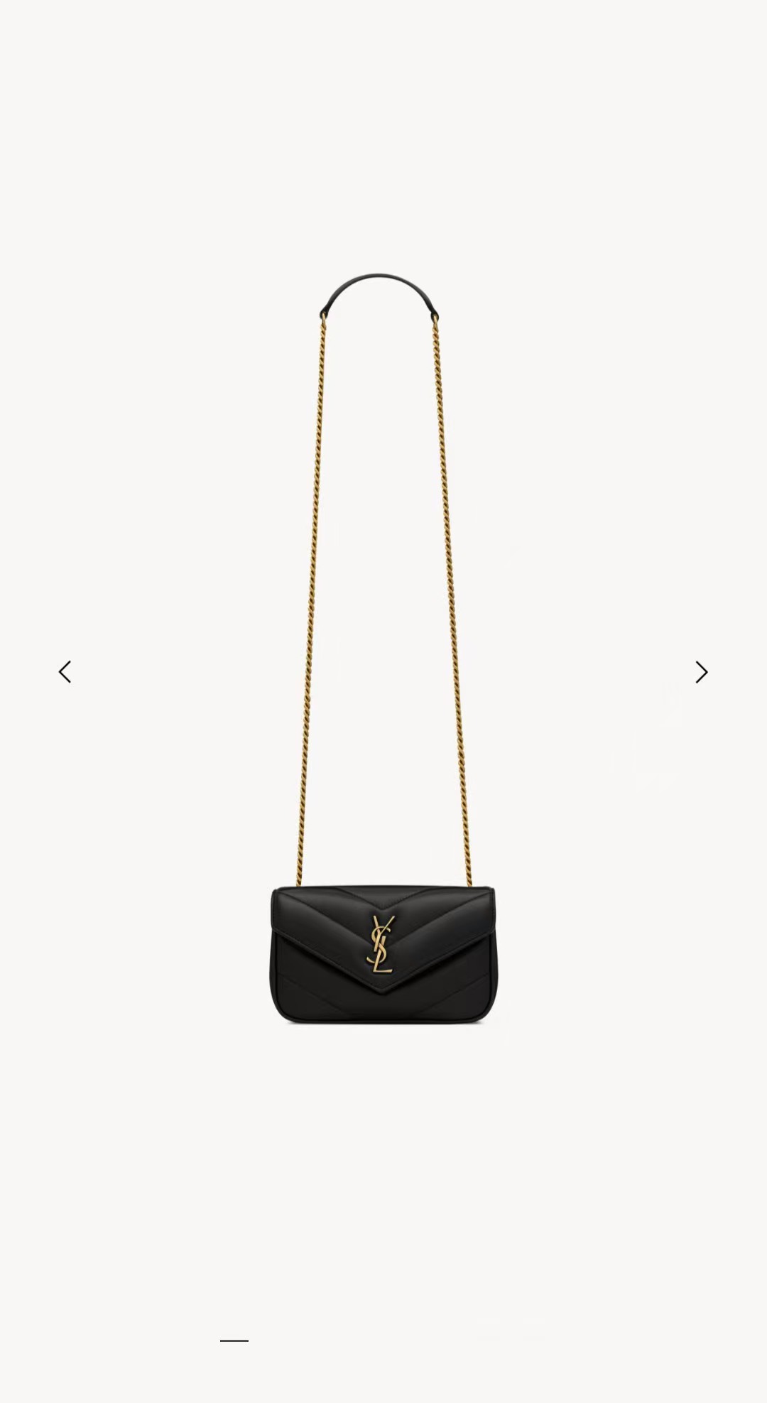 Saint Laurent YSL LOULOU lambskin MINI bag