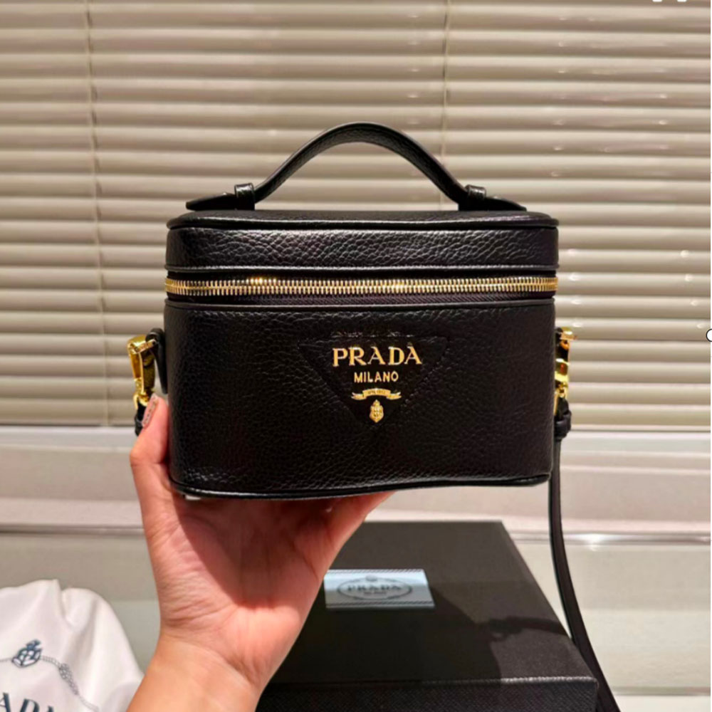 Prada Leather Makeup Bag