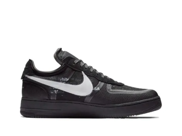 OFF-WHITE x Air Force 1 Low Black White 2.0
