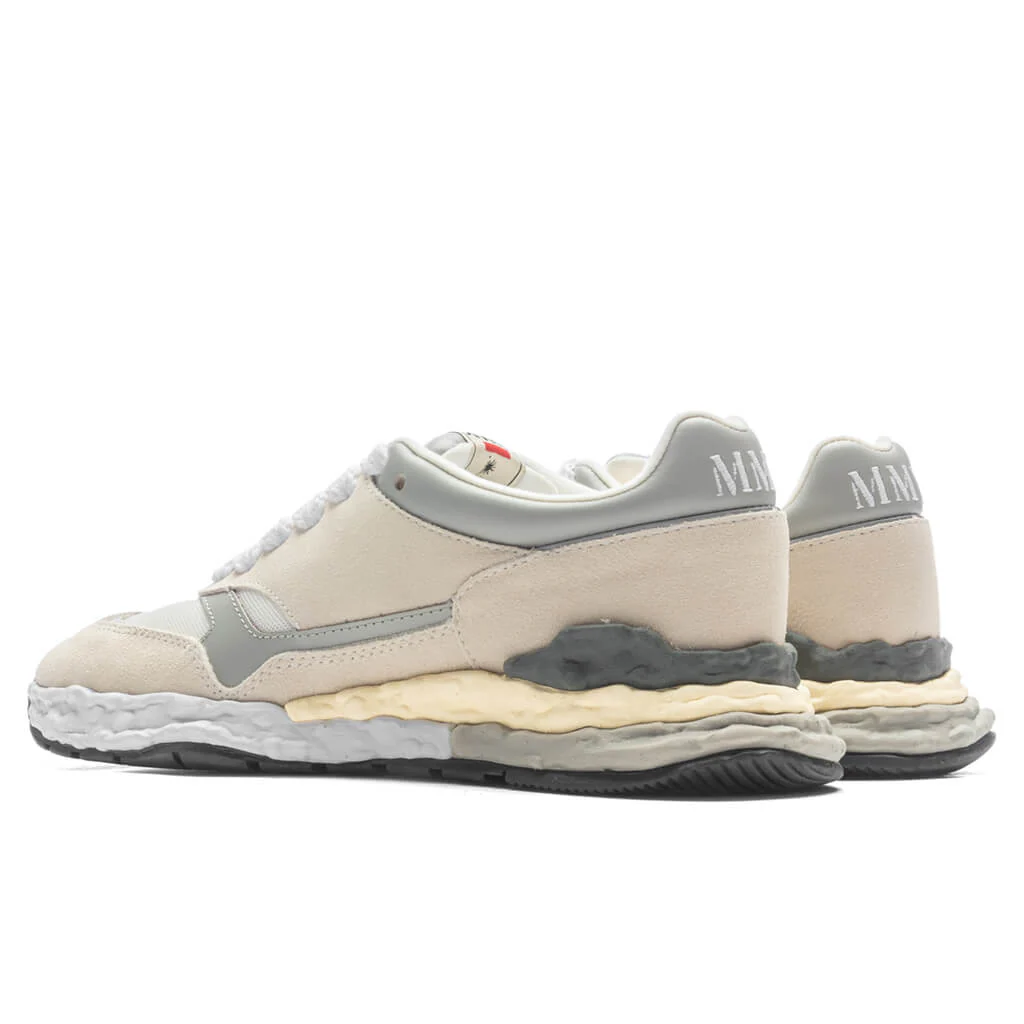 MIHARA YASUHIRO George OG Sole Mix Material Low Top - White