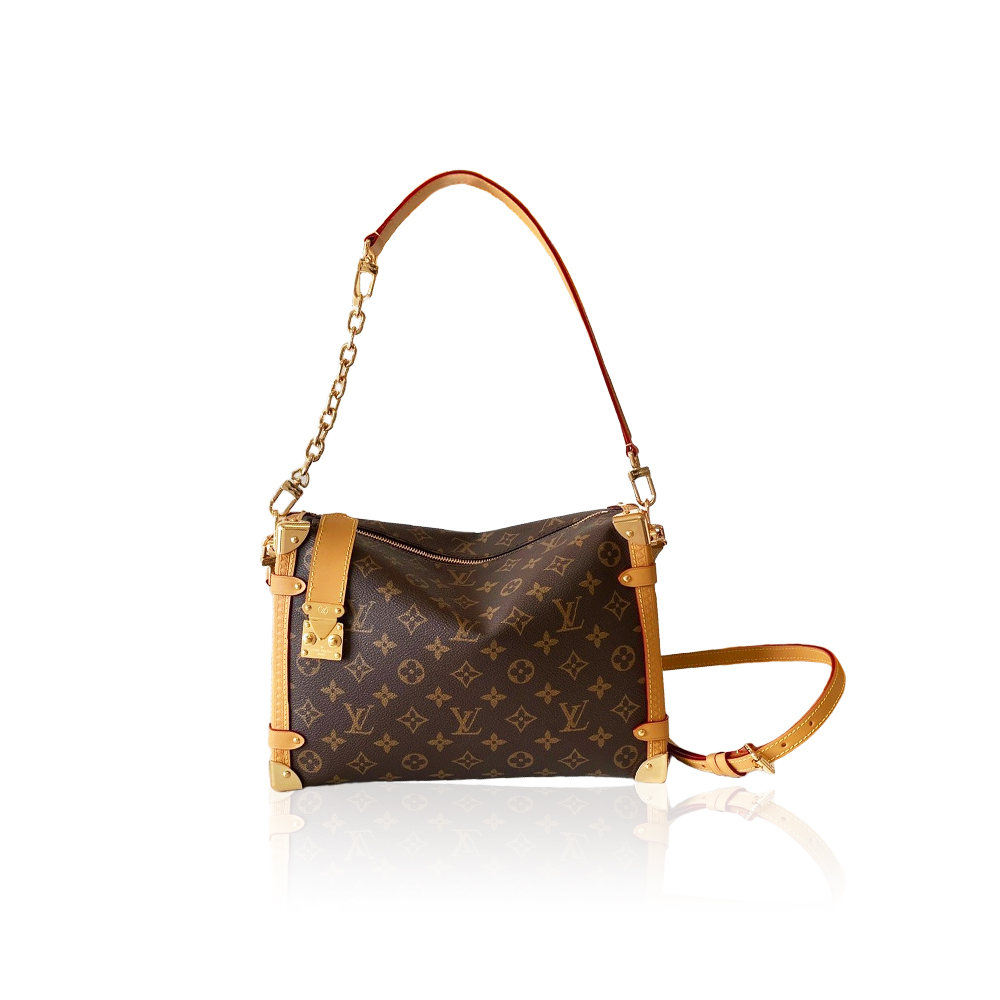 Louis Vuitton LV side trunk large handbag