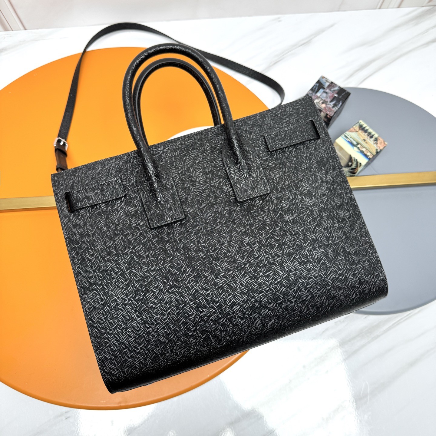 Saint Laurent YSL Grainy leather handbag