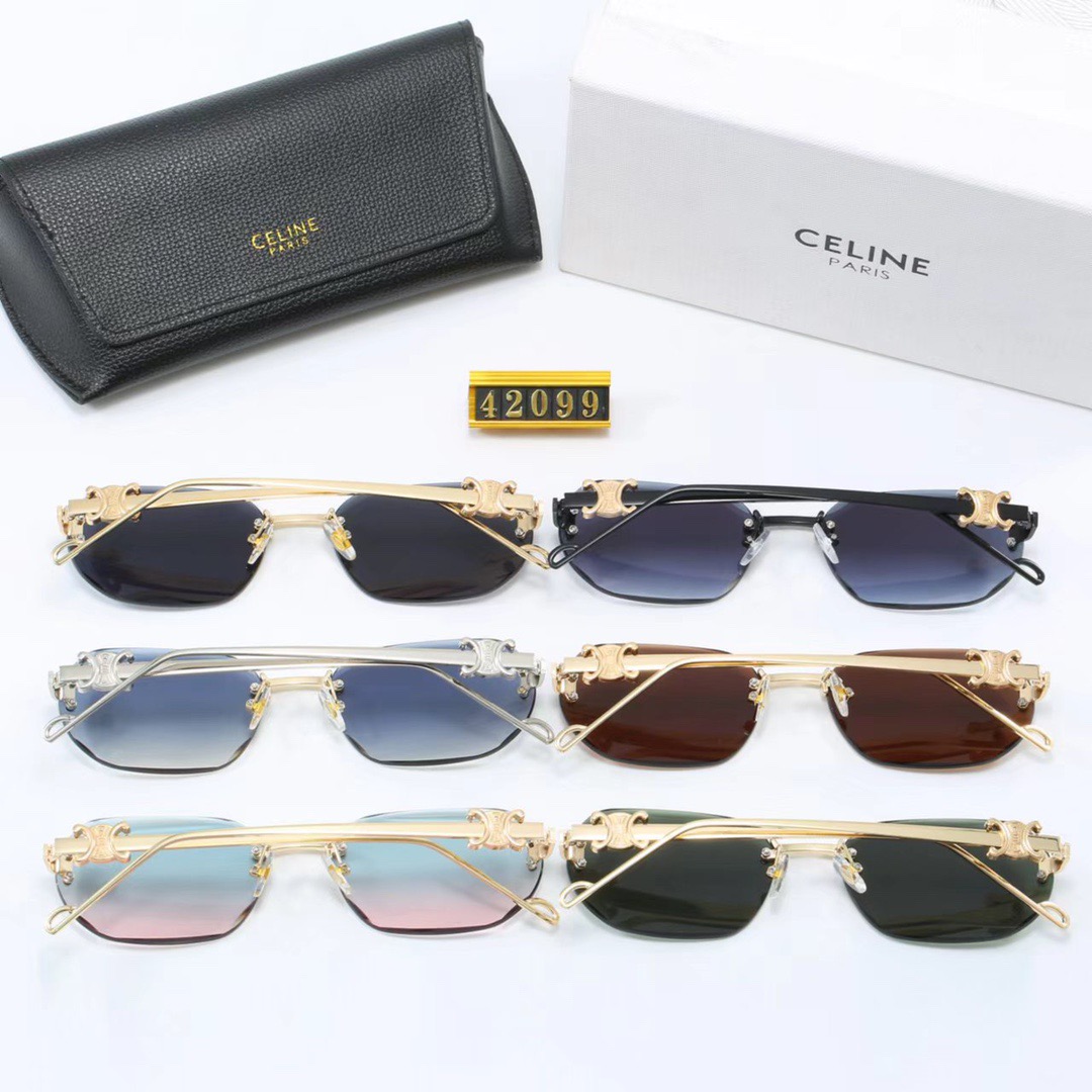 Celine polygon frame sunglasses