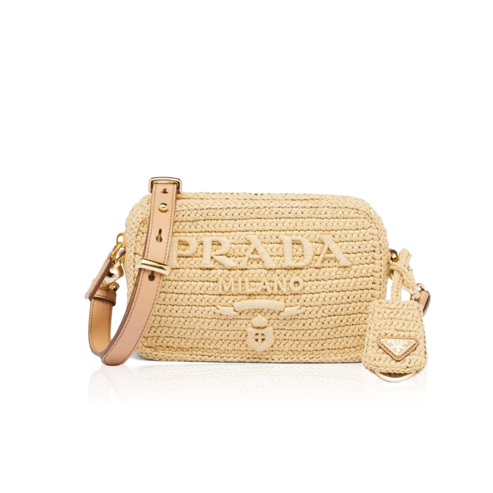 Prada Crochet Camera Bag