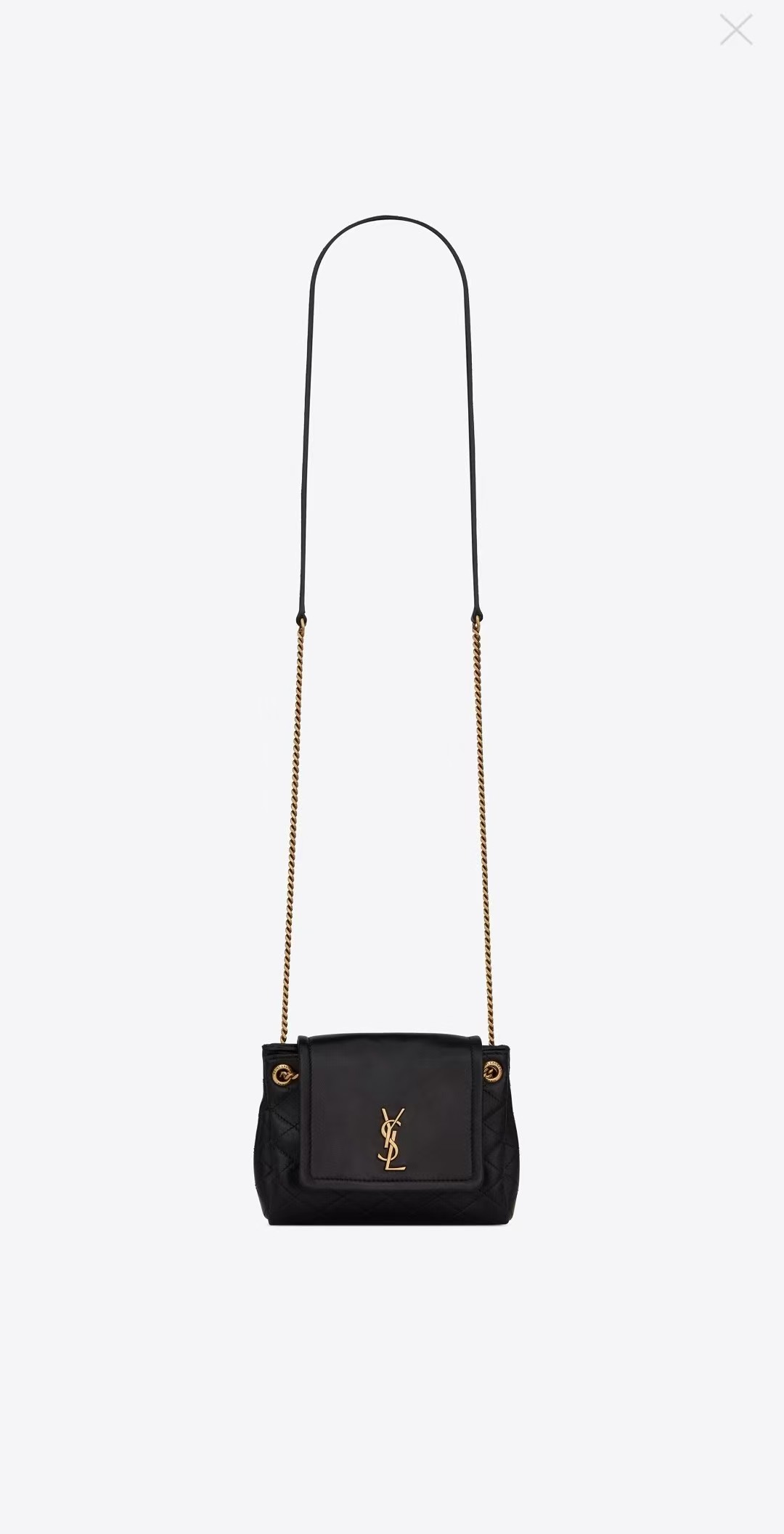 Saint Laurent YSL NOLITA Mini Lambskin Bag