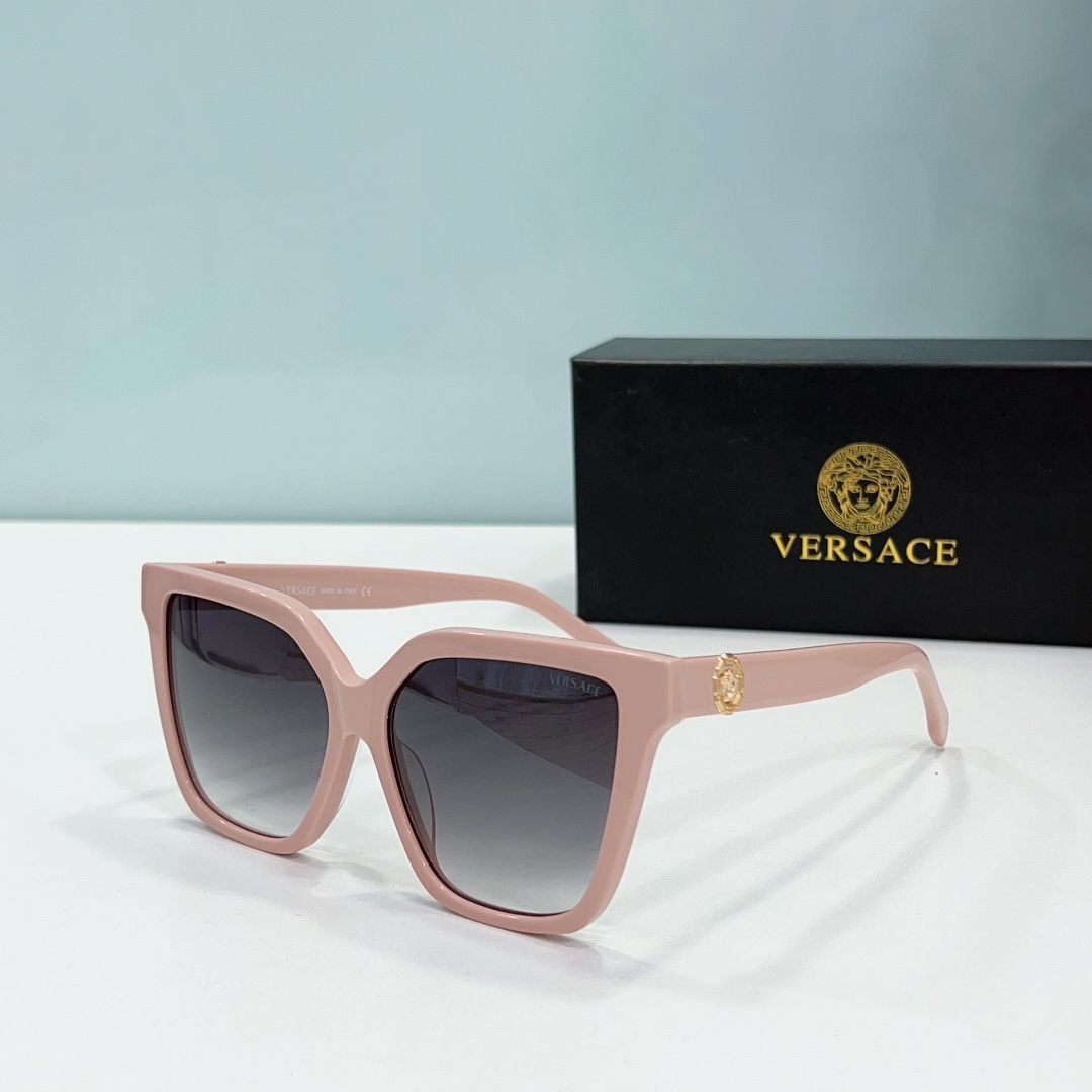 Versace  Mirror leg Logo  Sunglasses Top Quality