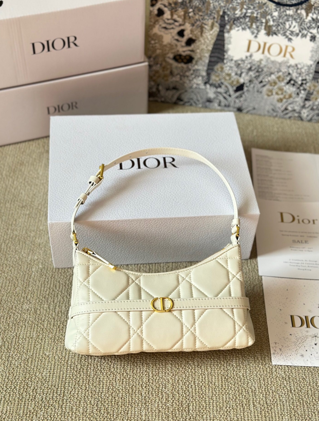 Dior's latest armpit dumpling bag