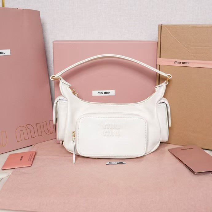 Miumiu Nappa leather pocket bag
