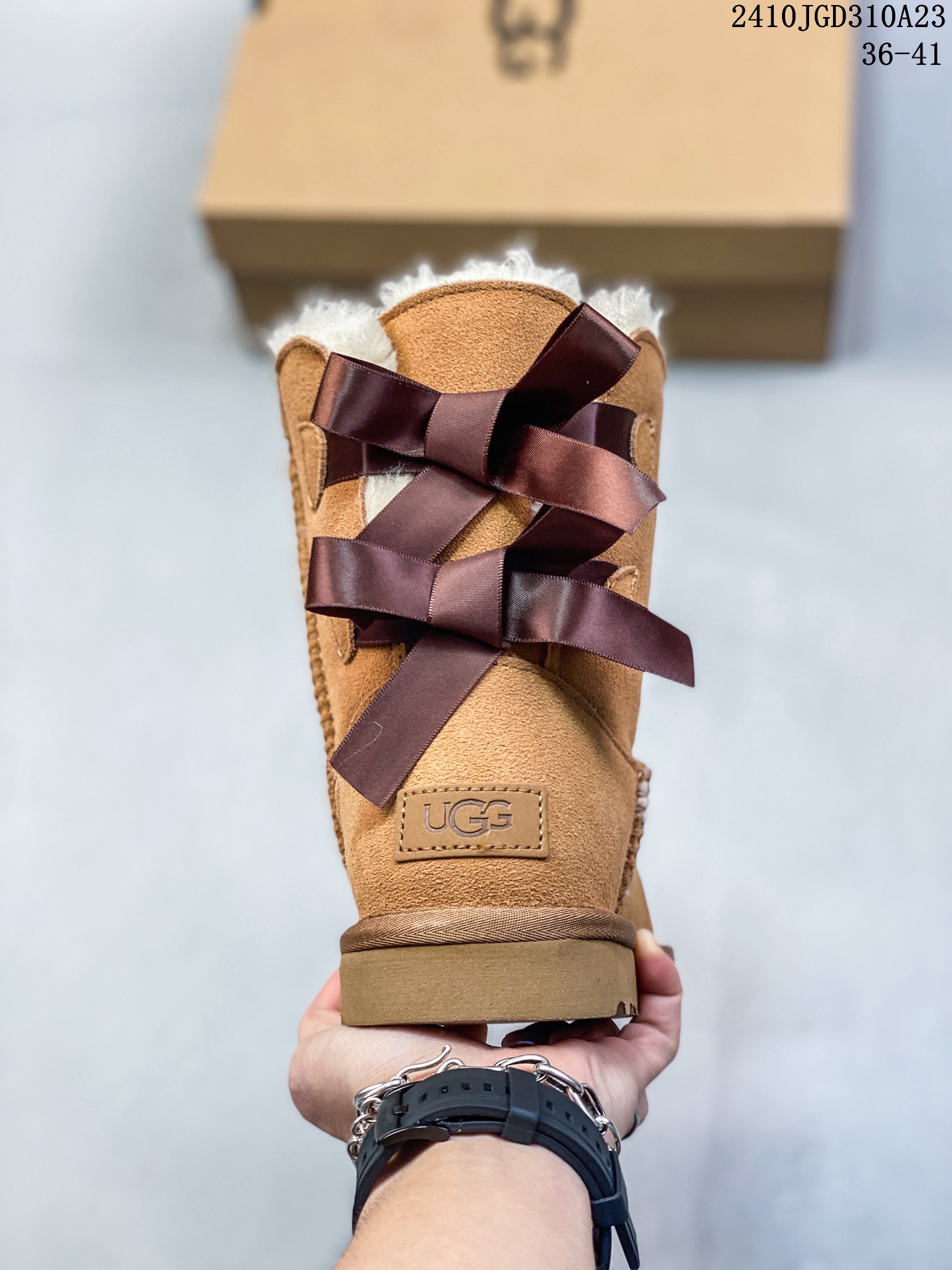 UGG Flat Series Winter Wool Casual Snow Boots